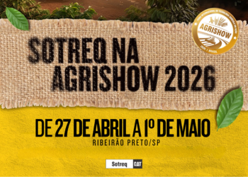 ELO NEWS Materia Sotreq confirma presença na Agrishow 2026 e prepara estande completo para você! 