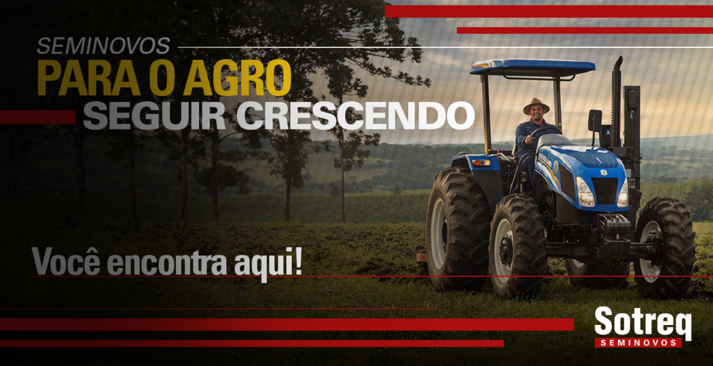 Máquinas seminovas no agronegócio: como produtores encontram máquinas de alta qualidade por preços abaixo do mercado