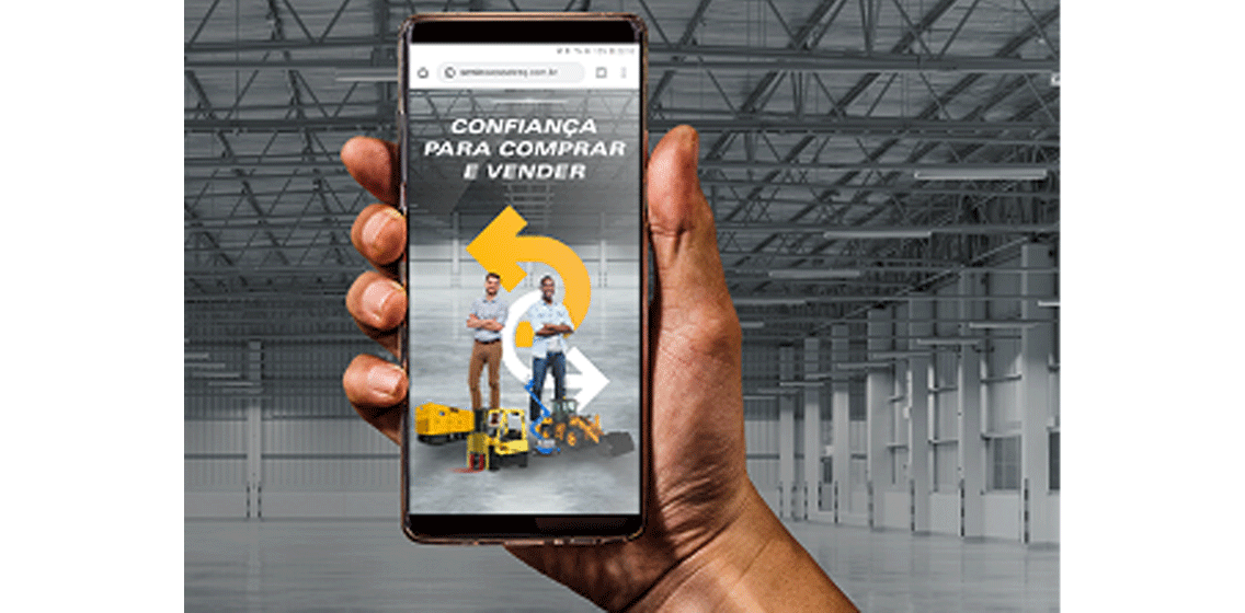 Sotreq Seminovos amplia ofertas de compra e venda com novos canais digitais 