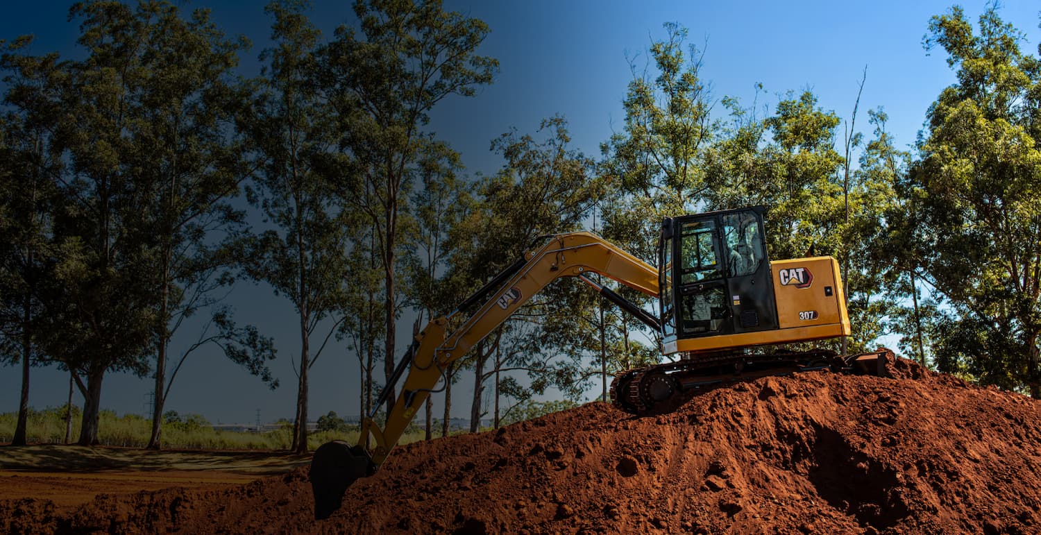 Nova Miniescavadeira Cat® 307: potência e produtividade em uma nova dimensão 