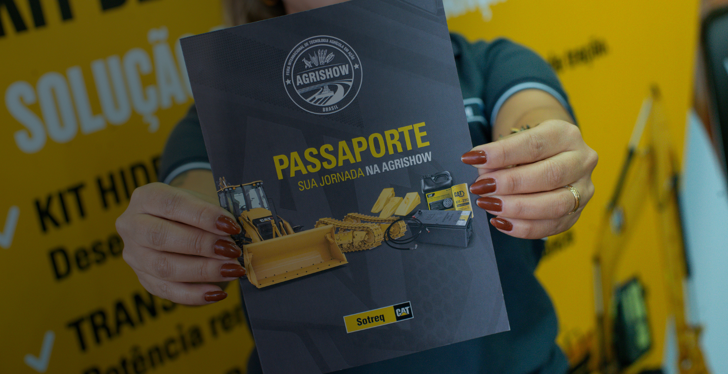 Sotreq e Caterpillar marcam presença histórica na Agrishow 2025 com lançamentos e inovações para o mercado agro