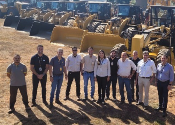 ELO NEWS Materia Recorde de performance: caminhões da Sotreq alcançam maior índice de disponibilidade física na AGA Mina de Cuiabá   