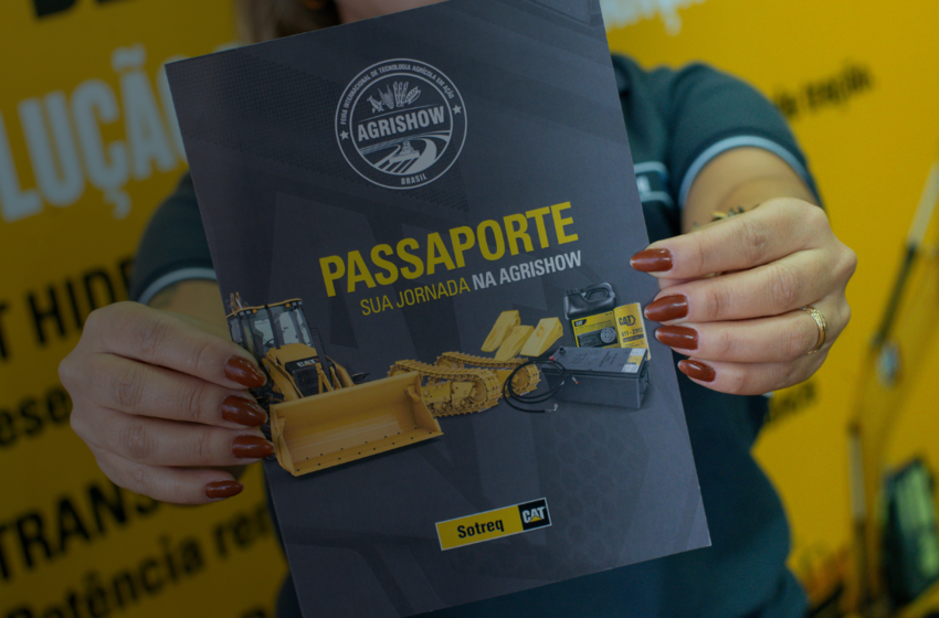 Sotreq e Caterpillar marcam presença histórica na Agrishow 2025 com lançamentos e inovações para o mercado agro